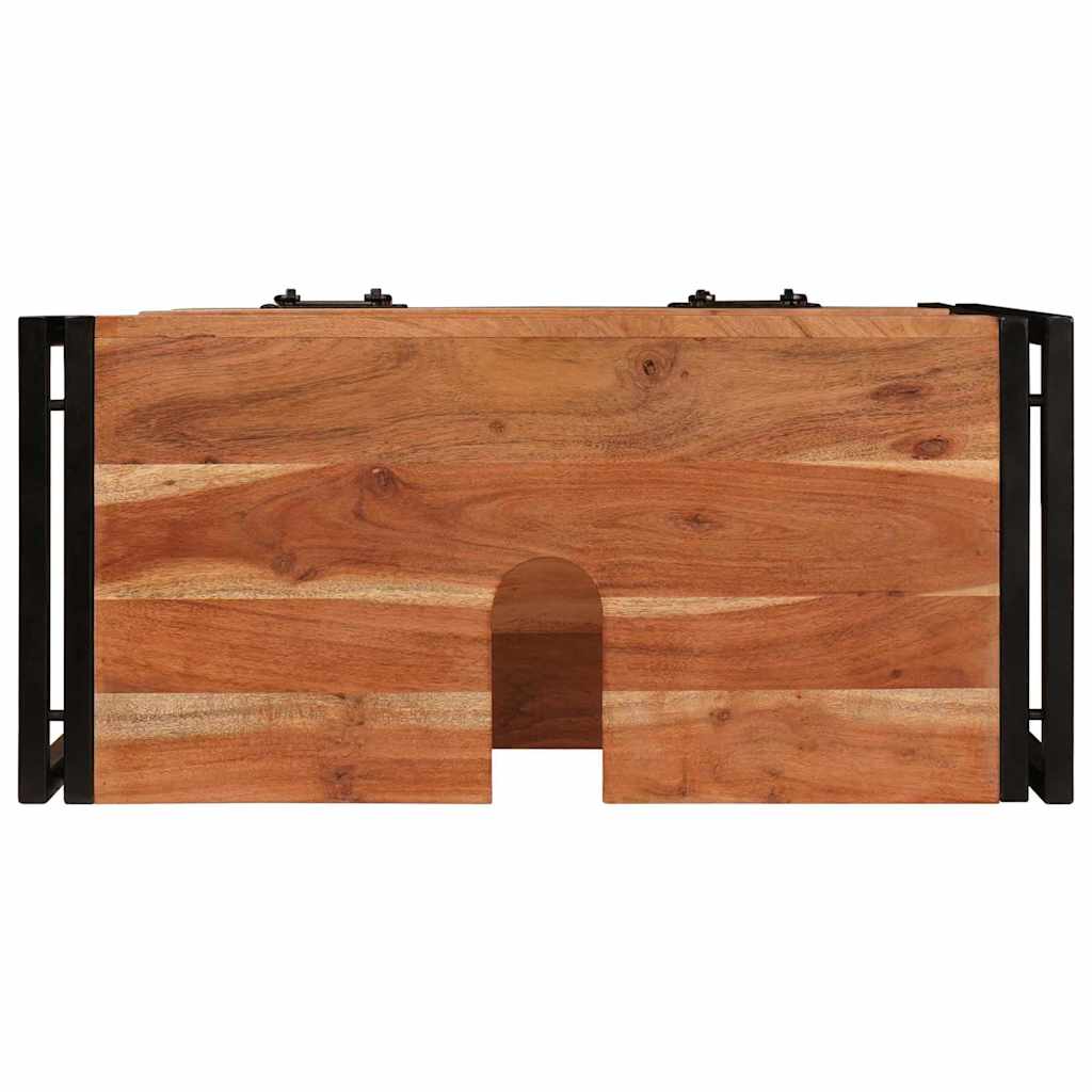 vidaXL Ντουλάπι νιπτήρα Καφέ 71 x 33 x 58 εκ. Στερεό Ξύλο Ακακίας