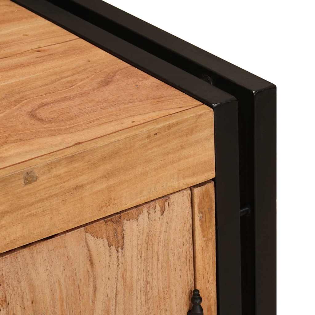 vidaXL Κομοδίνο Καφέ 66 x 35 x 76 εκ. Μασίφ ξύλο ακακίας