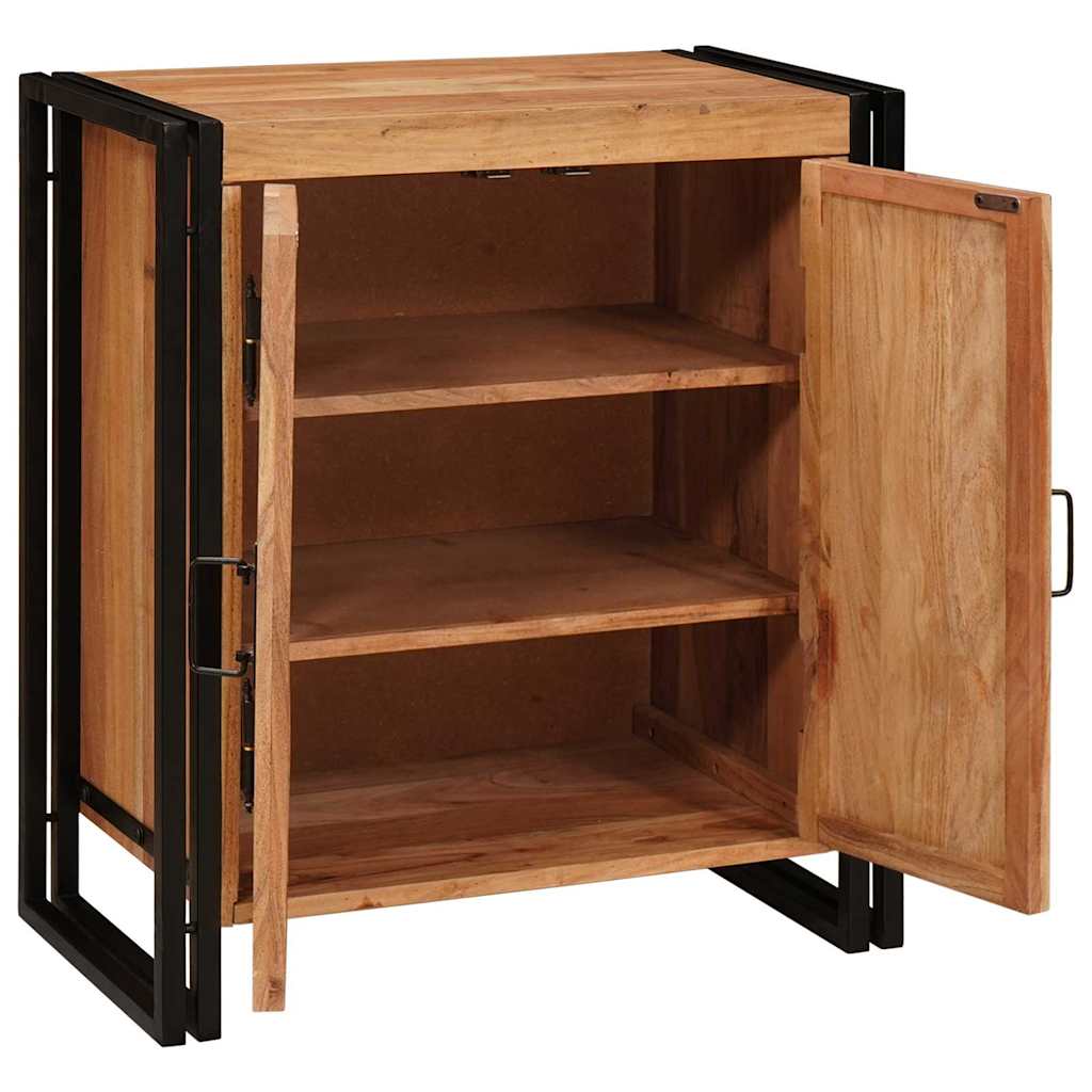 vidaXL Κομοδίνο Καφέ 66 x 35 x 76 εκ. Μασίφ ξύλο ακακίας