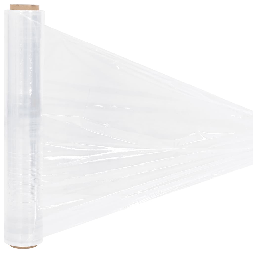 vidaXL Stretch Film 2 τεμάχια Διαφανές 30 μm 50 cm x 150 m