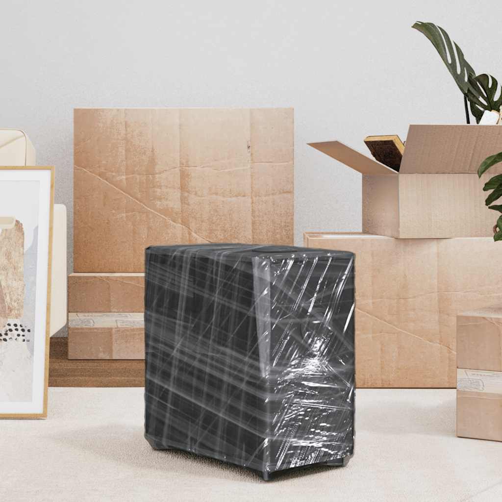 vidaXL Stretch Film 2 τεμάχια Διαφανές 17 μm 50 cm x 300 m