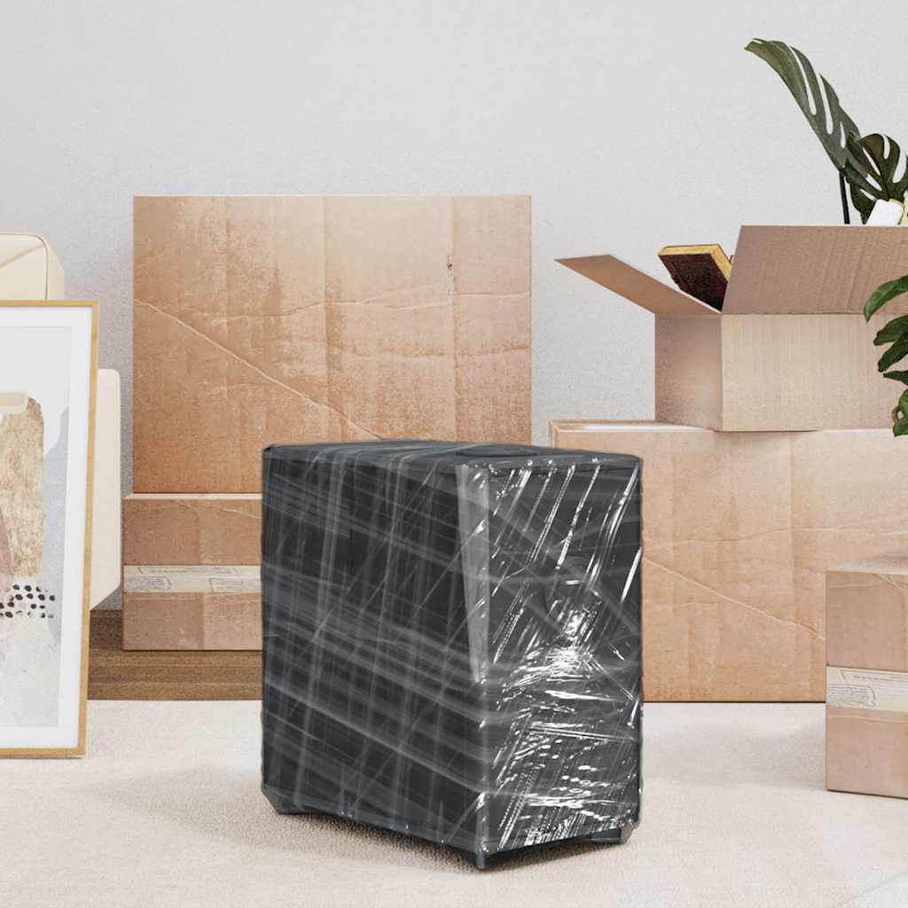 vidaXL Stretch Film 2 τεμάχια Διαφανές 20 μm 50 cm x 300 m