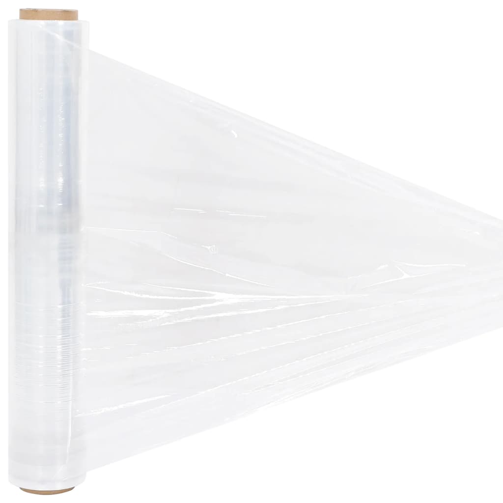 vidaXL Stretch Film 2 τεμάχια Διαφανές 20 μm 50 cm x 300 m
