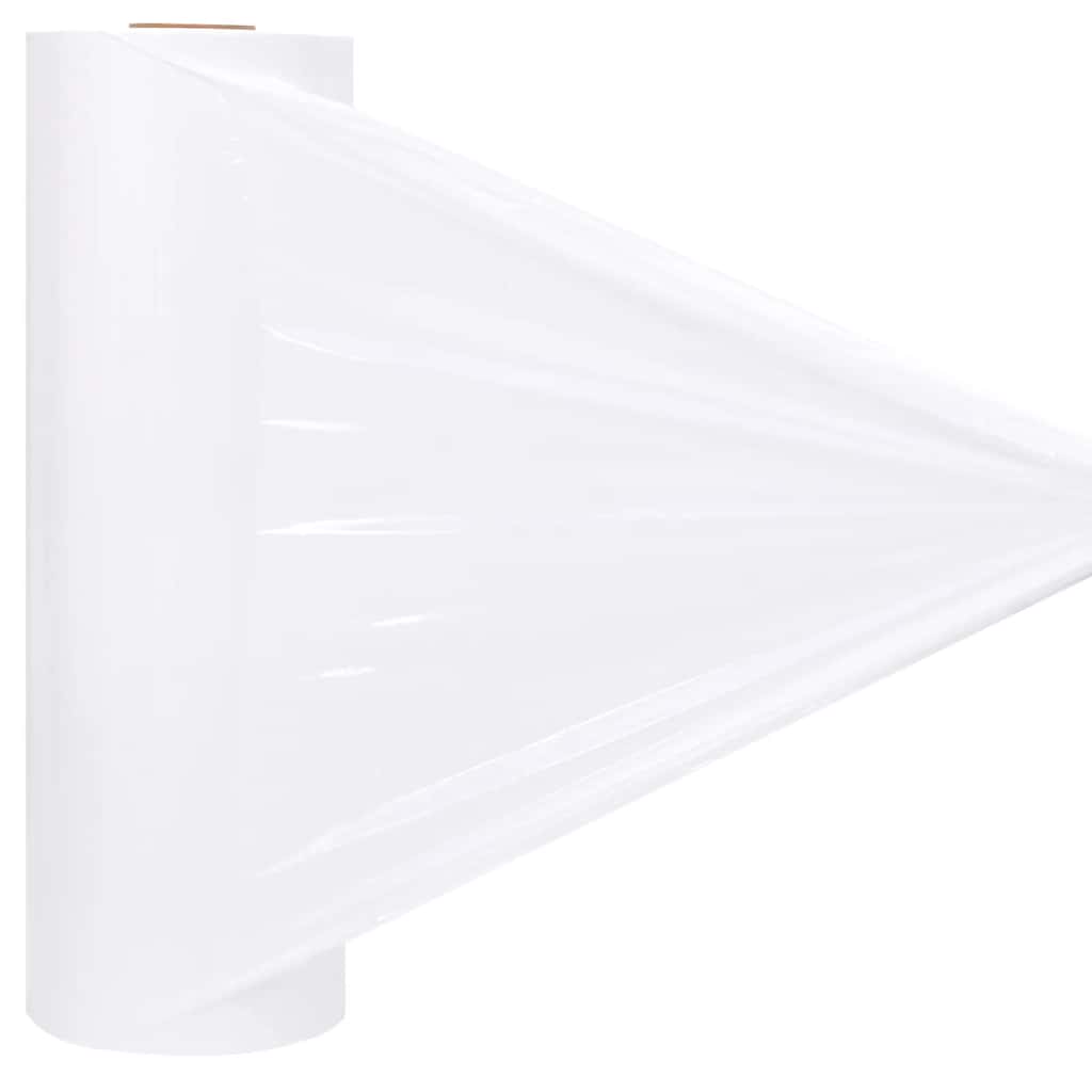 vidaXL Αγροτική ταινία τεντώματος Λευκό 25 μm 75 cm x 1500 m