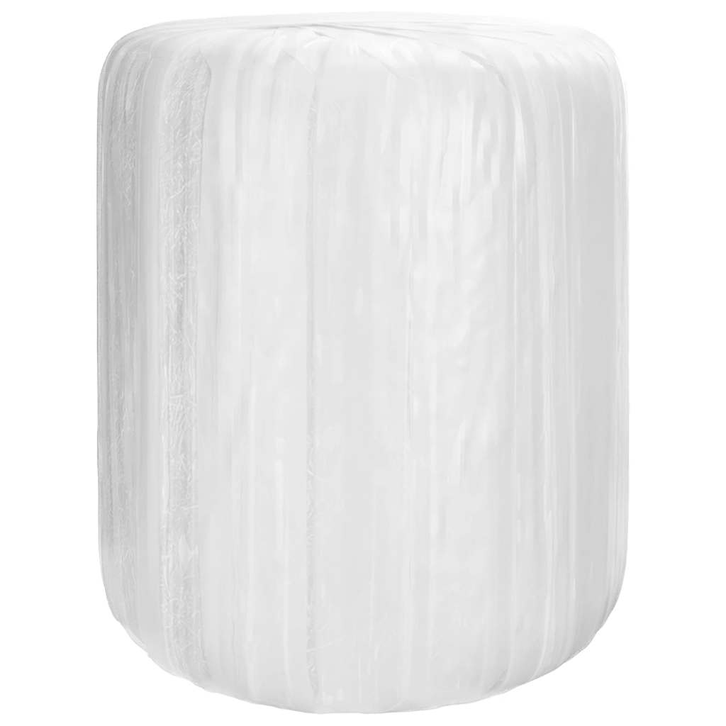 vidaXL Αγροτική ταινία τεντώματος Λευκό 25 μm 75 cm x 1500 m