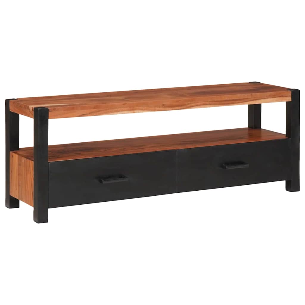 vidaXL Ντουλάπι μέσων Καφέ 110 x 30 x 40 cm Στερεό Ξύλο Ακακίας