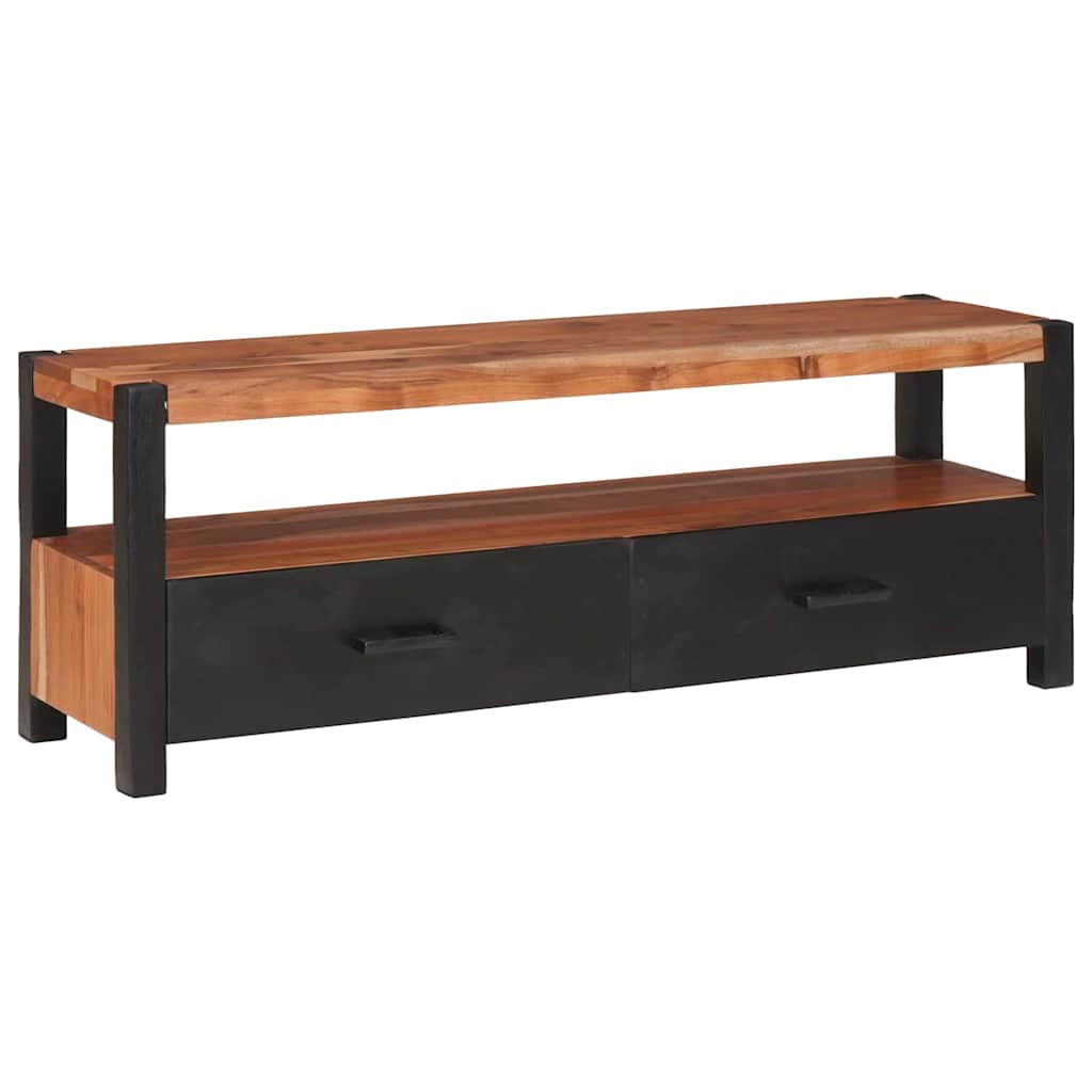vidaXL Ντουλάπι μέσων Καφέ 110 x 30 x 40 cm Στερεό Ξύλο Ακακίας