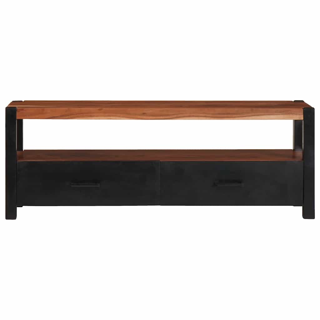 vidaXL Ντουλάπι μέσων Καφέ 110 x 30 x 40 cm Στερεό Ξύλο Ακακίας