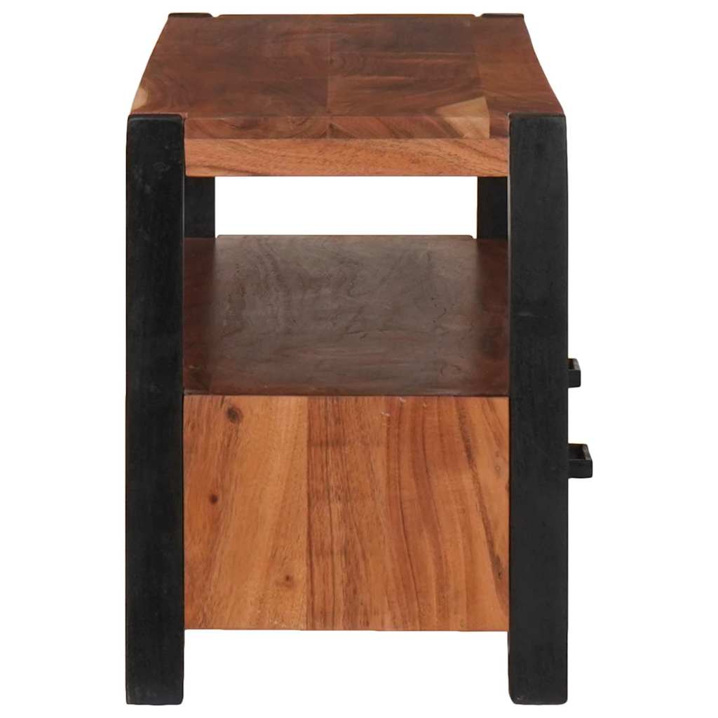 vidaXL Ντουλάπι μέσων Καφέ 110 x 30 x 40 cm Στερεό Ξύλο Ακακίας