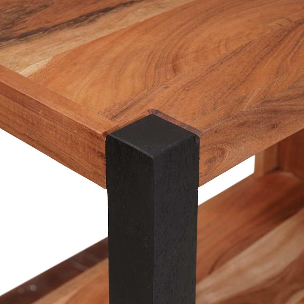 vidaXL Ράφι Βιβλίων Καφέ 70 x 30 x 110 εκ Μασίφ ξύλο ακακίας