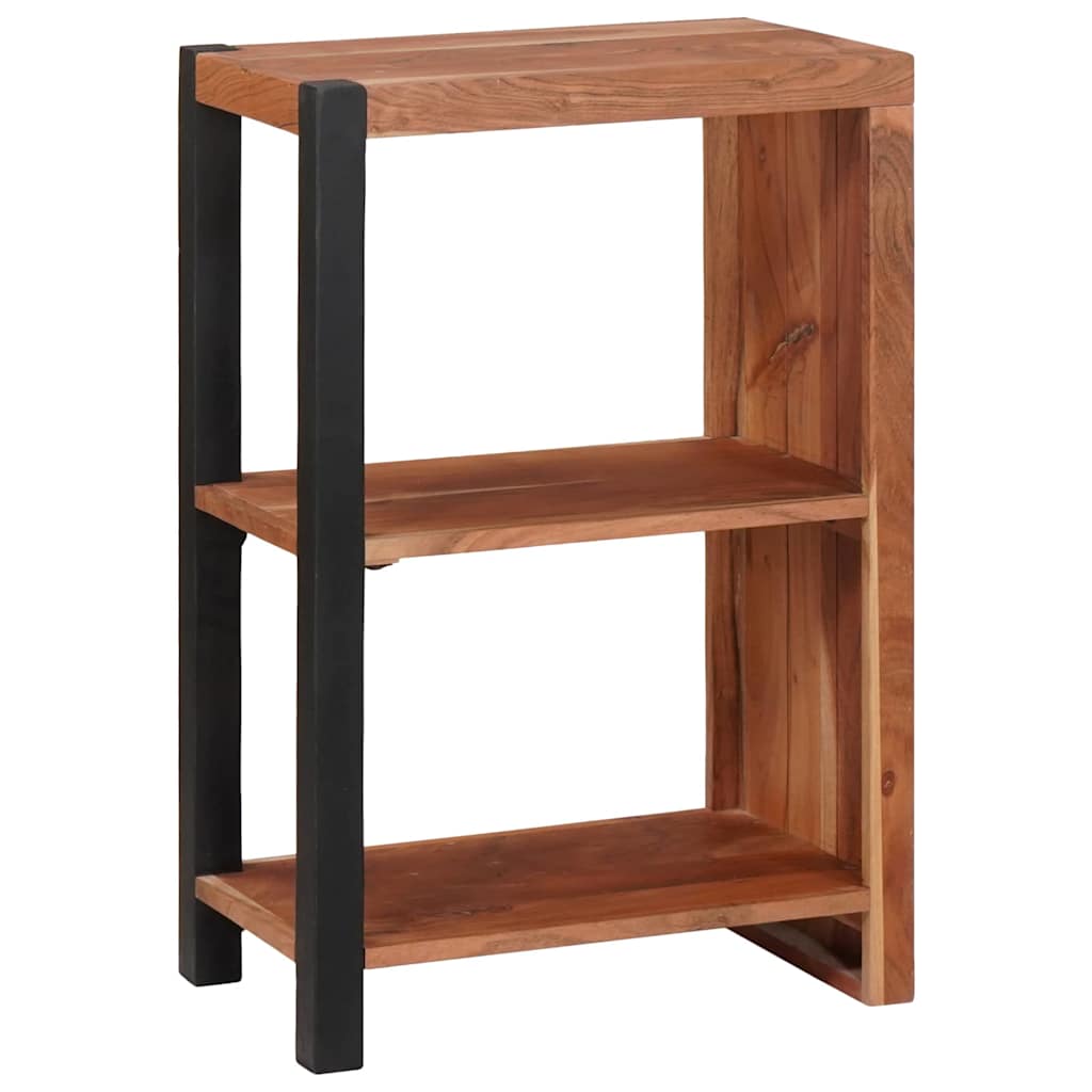 vidaXL Ράφι Βιβλίων Καφέ 50 x 30 x 75 εκ Μασίφ ξύλο ακακίας