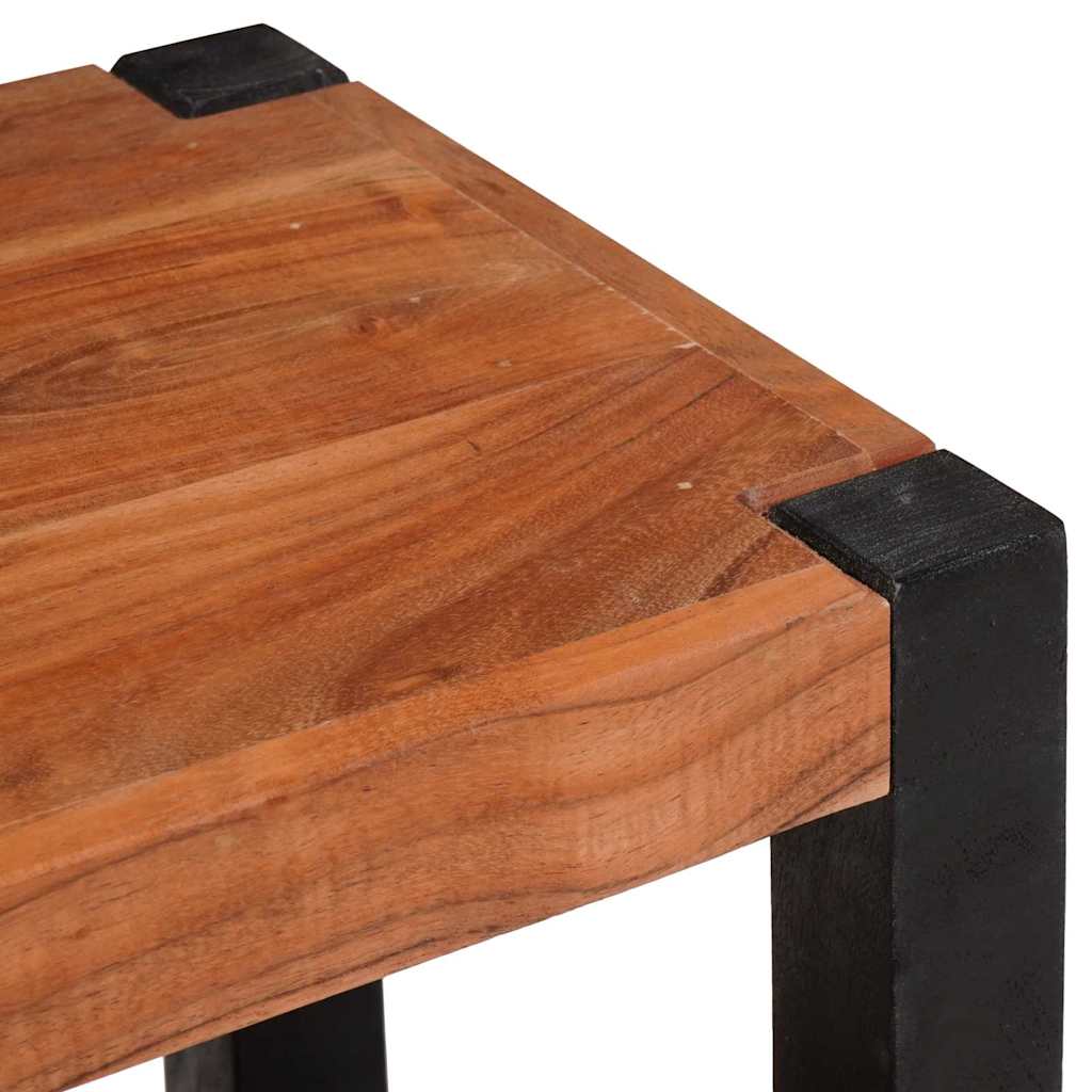 vidaXL Ράφι Βιβλίων Καφέ 50 x 30 x 40 εκ. Μασίφ ξύλο ακακίας