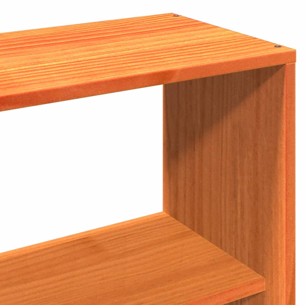 vidaXL Σκελετός Κρεβ. Χωρίς Στρώμα Καφέ Κεριού 160x200 εκ Μασίφ Πεύκο