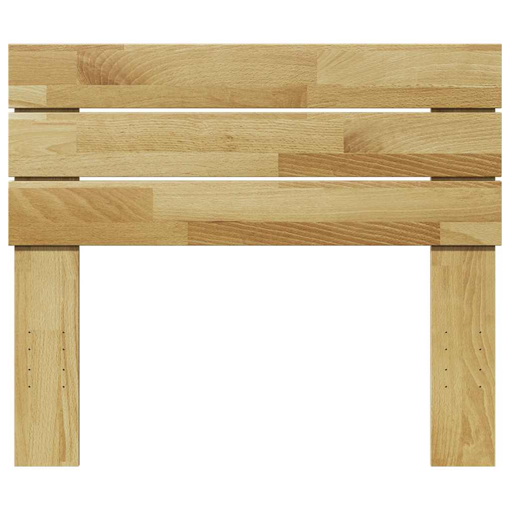 vidaXL κεφαλάρι 80 cm μασίφ ξύλο δρυς