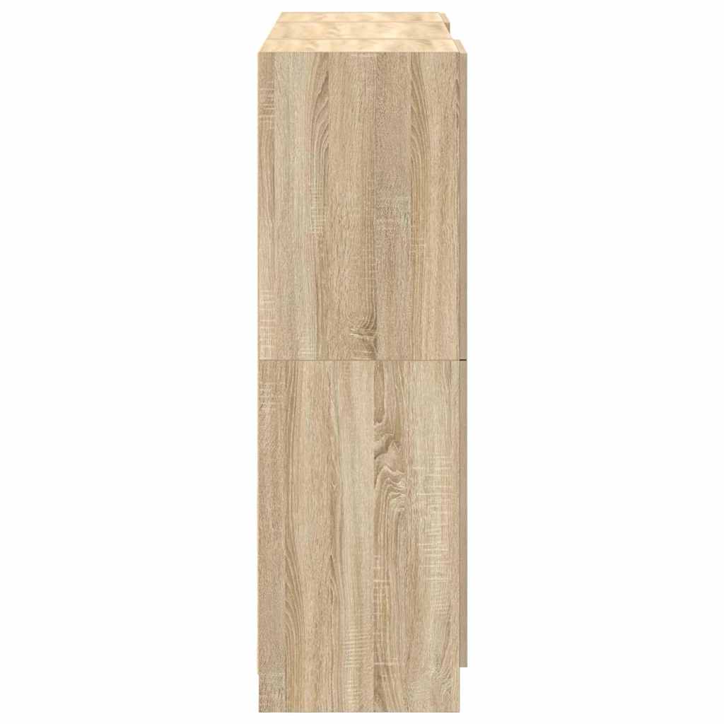 vidaXL Σετ Επίπλων Κουζίνας 3 Τεμαχίων Sonoma Δρυς Επεξ. Ξύλο