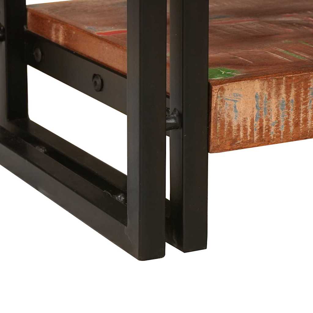 vidaXL Σετ Κονσολών 2 με Συρτάρια, Πολύχρωμο από Μασίφ Ξύλο Ανακυκλωμένο