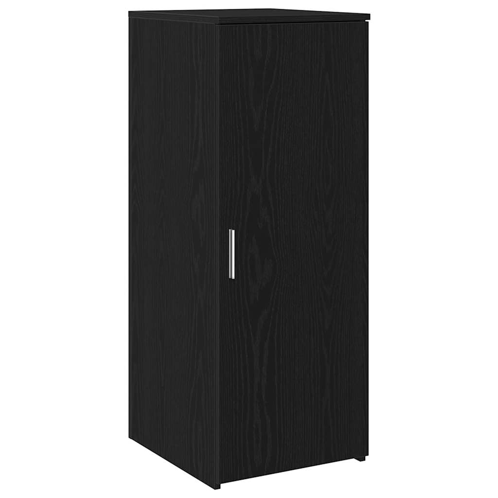 vidaXL Γραφείο Υποδοχής Μαύρη Δρυς 180x50x103,5 εκ. από Τεχνητό Ξύλο