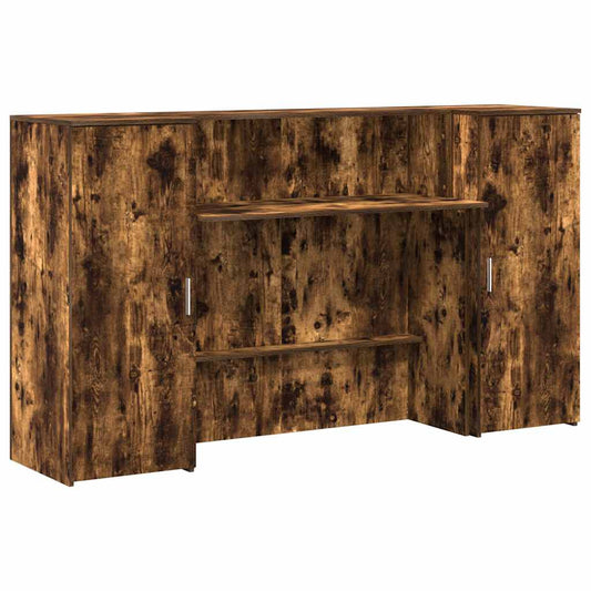 vidaXL Γραφείο υποδοχής 180x50x103,5 εκ. Επεξεργασμένο Ξύλο