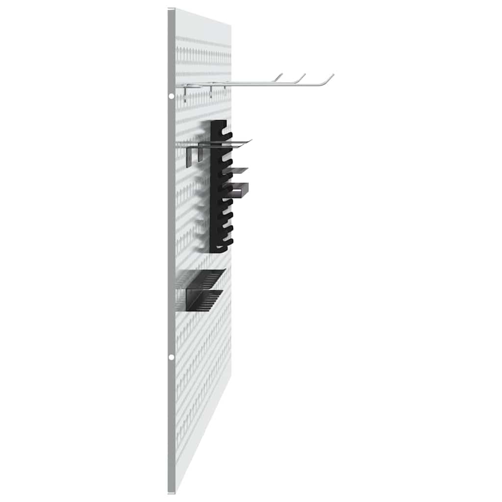vidaXL Πάνελ Τοίχου Εργαλείων 2 pcs Γκρι 100 x 1 x 60 εκ