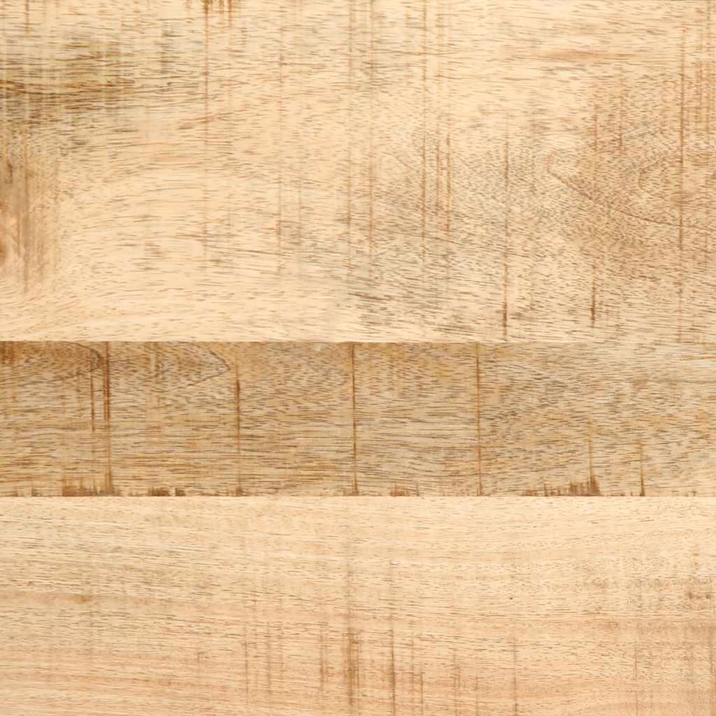 vidaXL Κομοδίνο 40x32x46 cm από μασίφ ξύλο Rough Mango