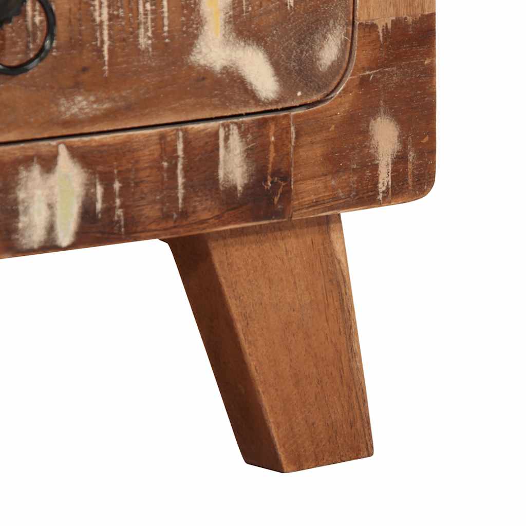 vidaXL Κομοδίνο 40x32x46 cm Στερεό ξύλο αναγεννημένο