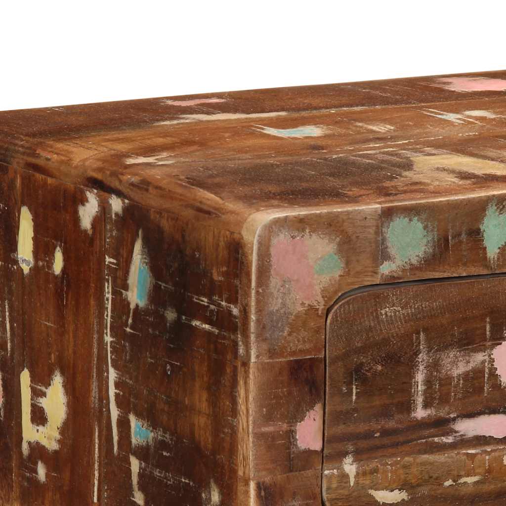 vidaXL Τραπέζι Κονσόλα 90x32x75 εκ. από Μασίφ Ανακυκλωμένο Ξύλο