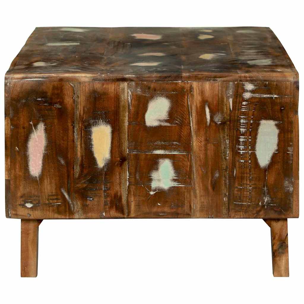 vidaXL Τραπεζάκι σαλονιού 90 x 50 x 35 cm Μασίφ ανακυκλωμένο ξύλο