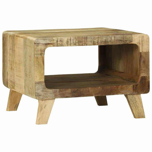 vidaXL Τραπεζάκι σαλονιού Καφέ 50 x 50 x 35 cm Στερεό ξύλο μάνγκο