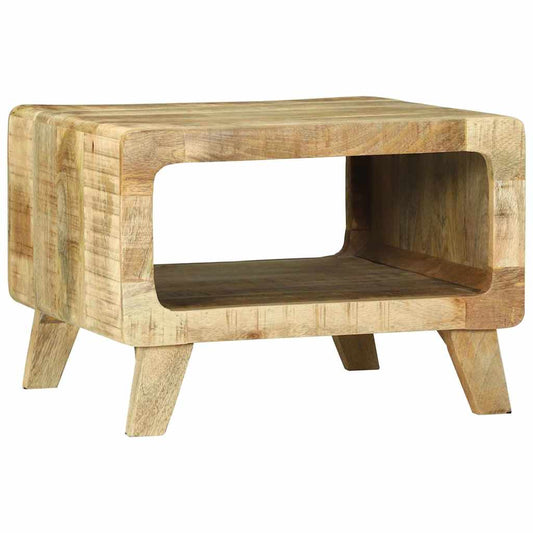 vidaXL Τραπεζάκι σαλονιού Καφέ 50 x 50 x 35 cm Στερεό ξύλο μάνγκο