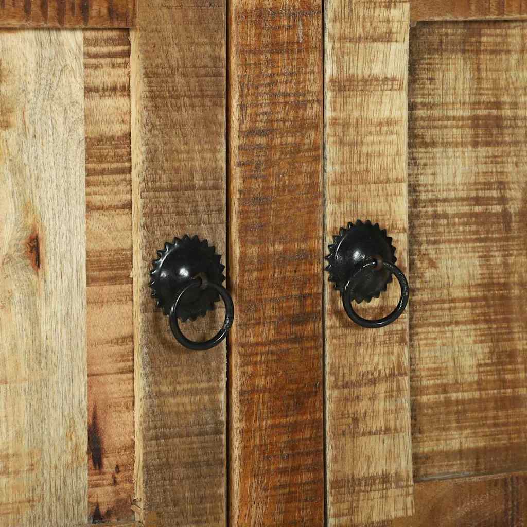 vidaXL Τραπεζάκι σαλονιού Καφέ Μασίφ ακατέργαστο ξύλο μάνγκο