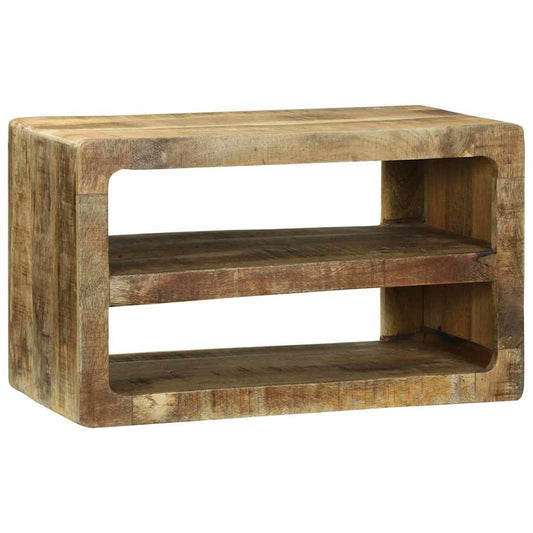 vidaXL Ντουλάπι TV με ράφι Καφέ 60 x 32 x 36 εκ. Μασίφ ξύλο μάνγκο
