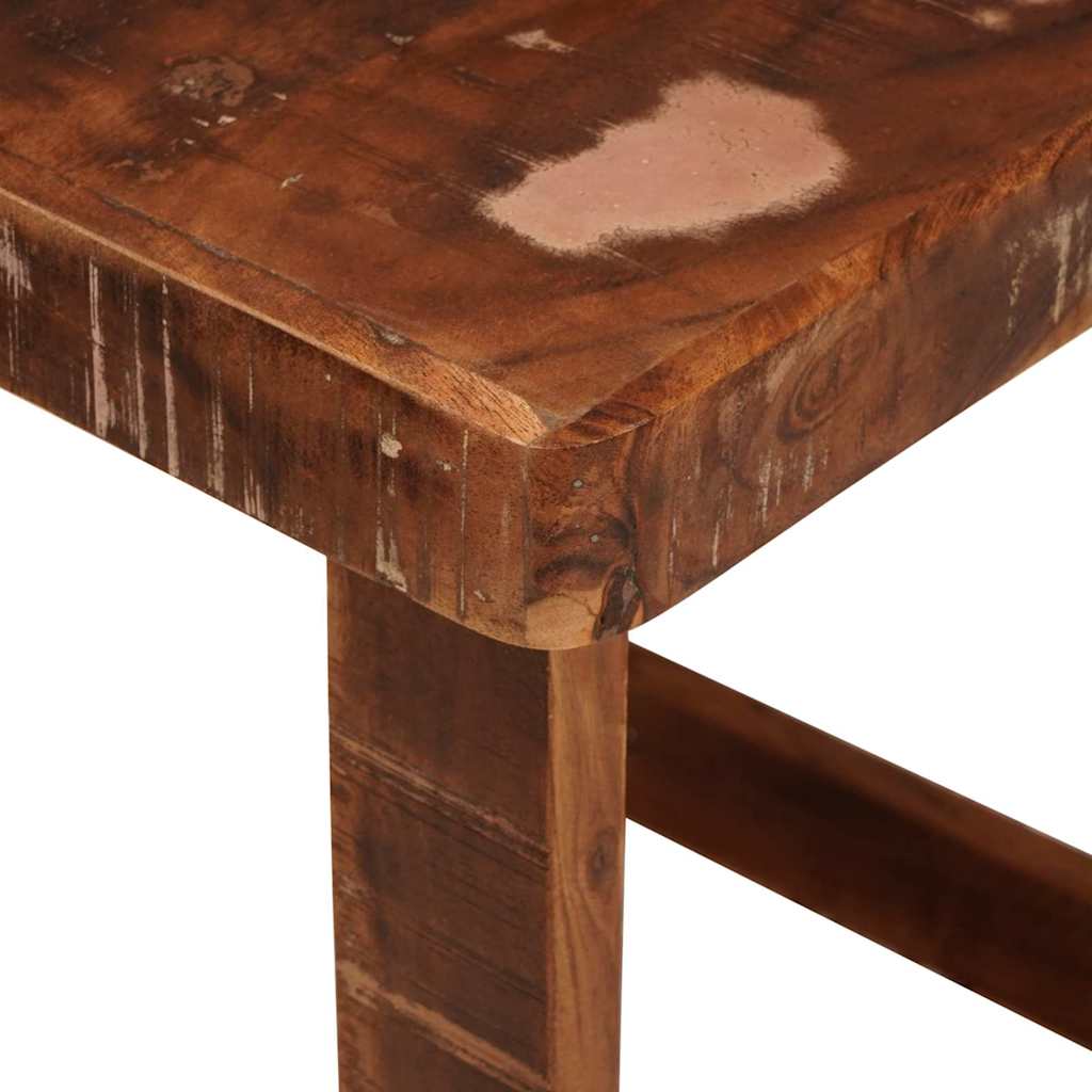 vidaXL Ένθετα τραπέζια 2 pcs 46 x 46 x 45 εκ. Στερεό Ανακτηθέν Ξύλο