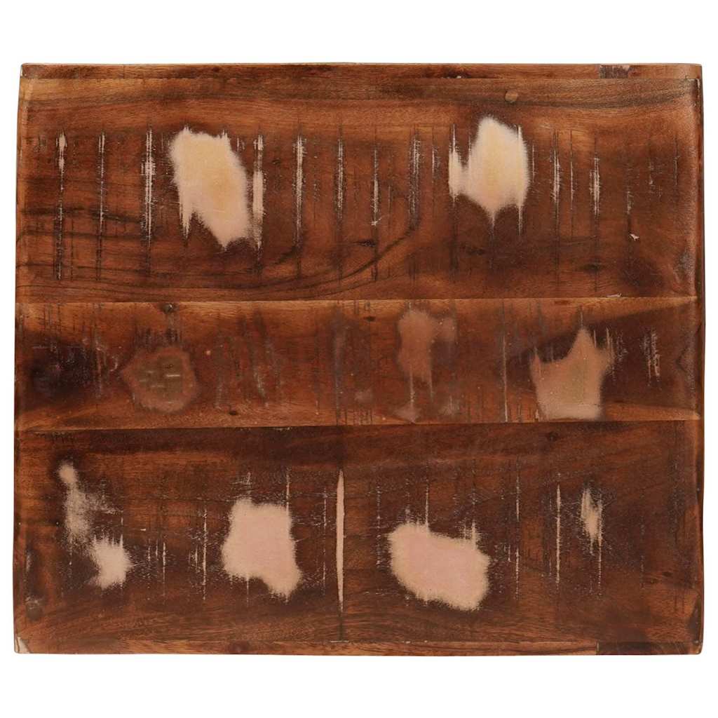 vidaXL Τραπέζια άκρης Πολύχρωμο Μασίφ ανακυκλωμένο ξύλο