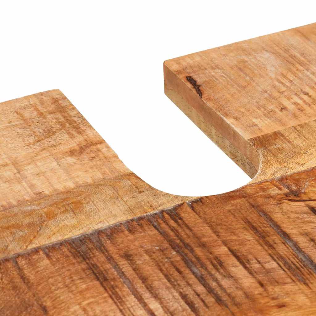 vidaXL Ντουλάπι Μπάνιου Καφέ Σοβαρή Μανγκο ξυλεία και Τεχνική ξυλεία