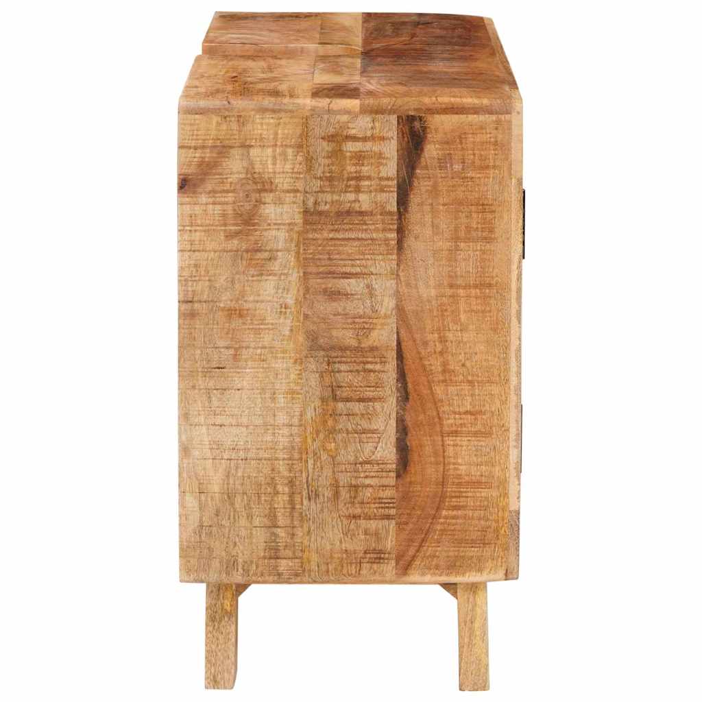 vidaXL Ντουλάπι Μπάνιου Καφέ Σοβαρή Μανγκο ξυλεία και Τεχνική ξυλεία