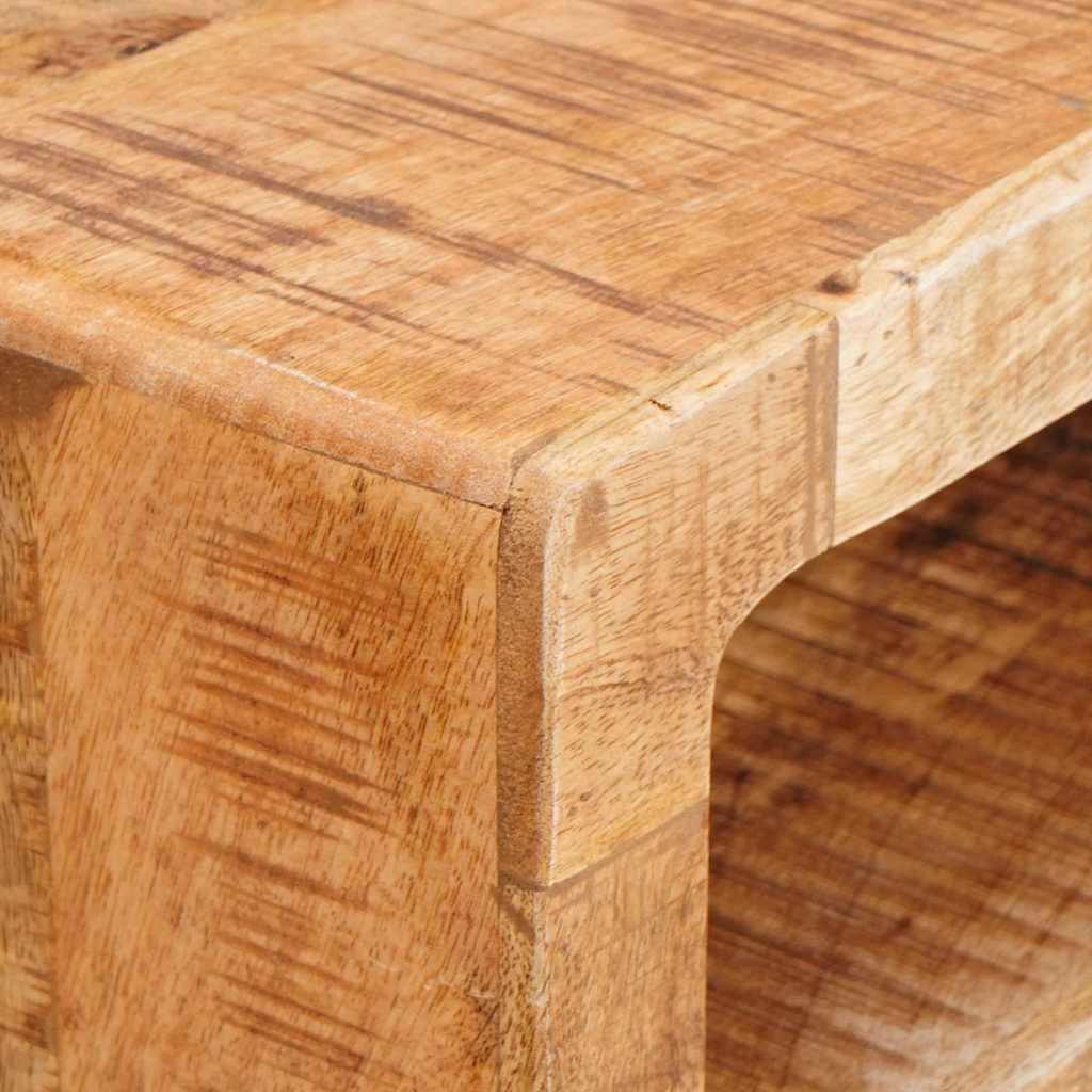 vidaXL Τραπέζι περιποίησης Καφέ 90 x 76 x 45 εκ. Στερεό ξύλο μάνγκο