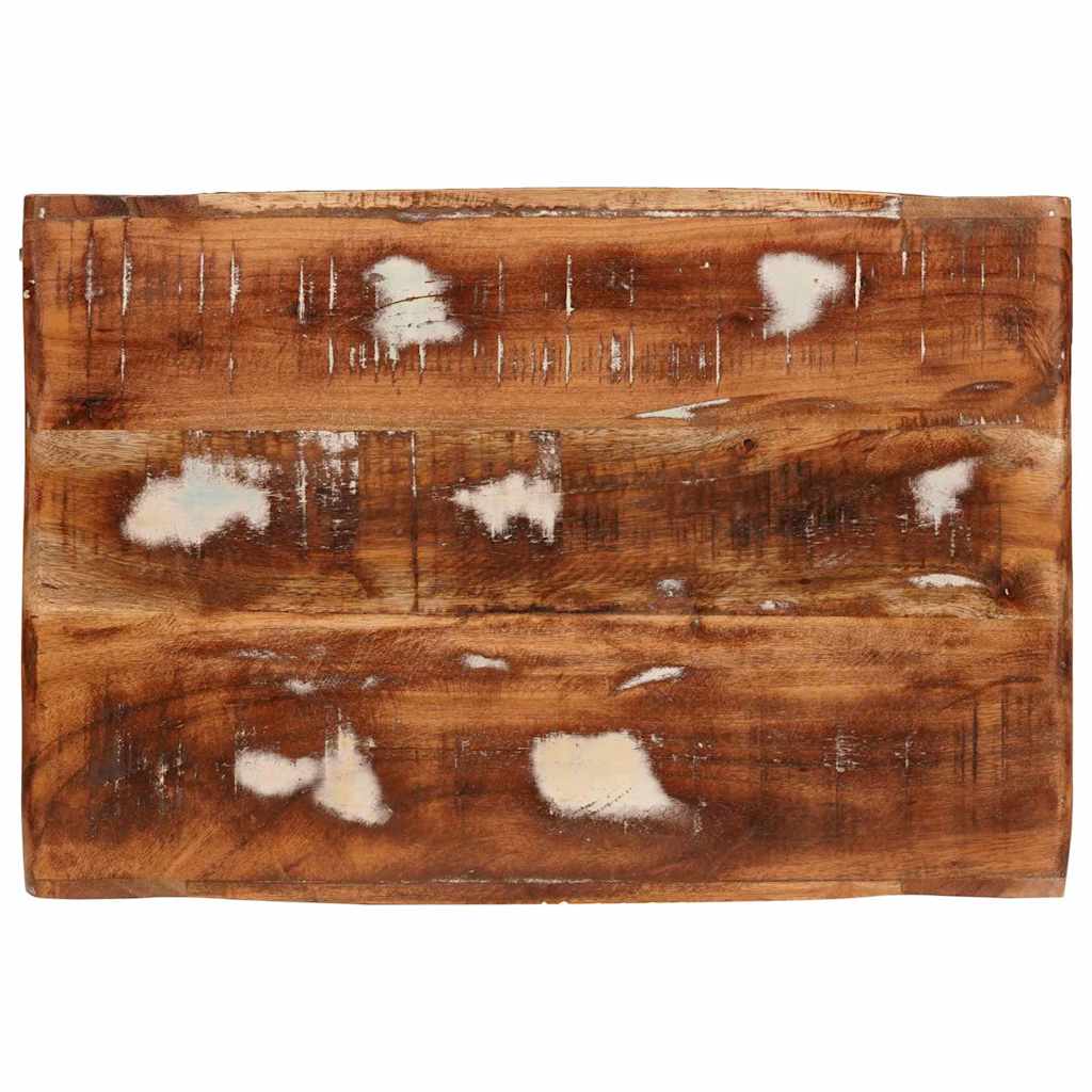 vidaXL Ράφι Κρασιού Καφέ 44 x 30 x 35 εκ. Στερεό ανακτημένο ξύλο