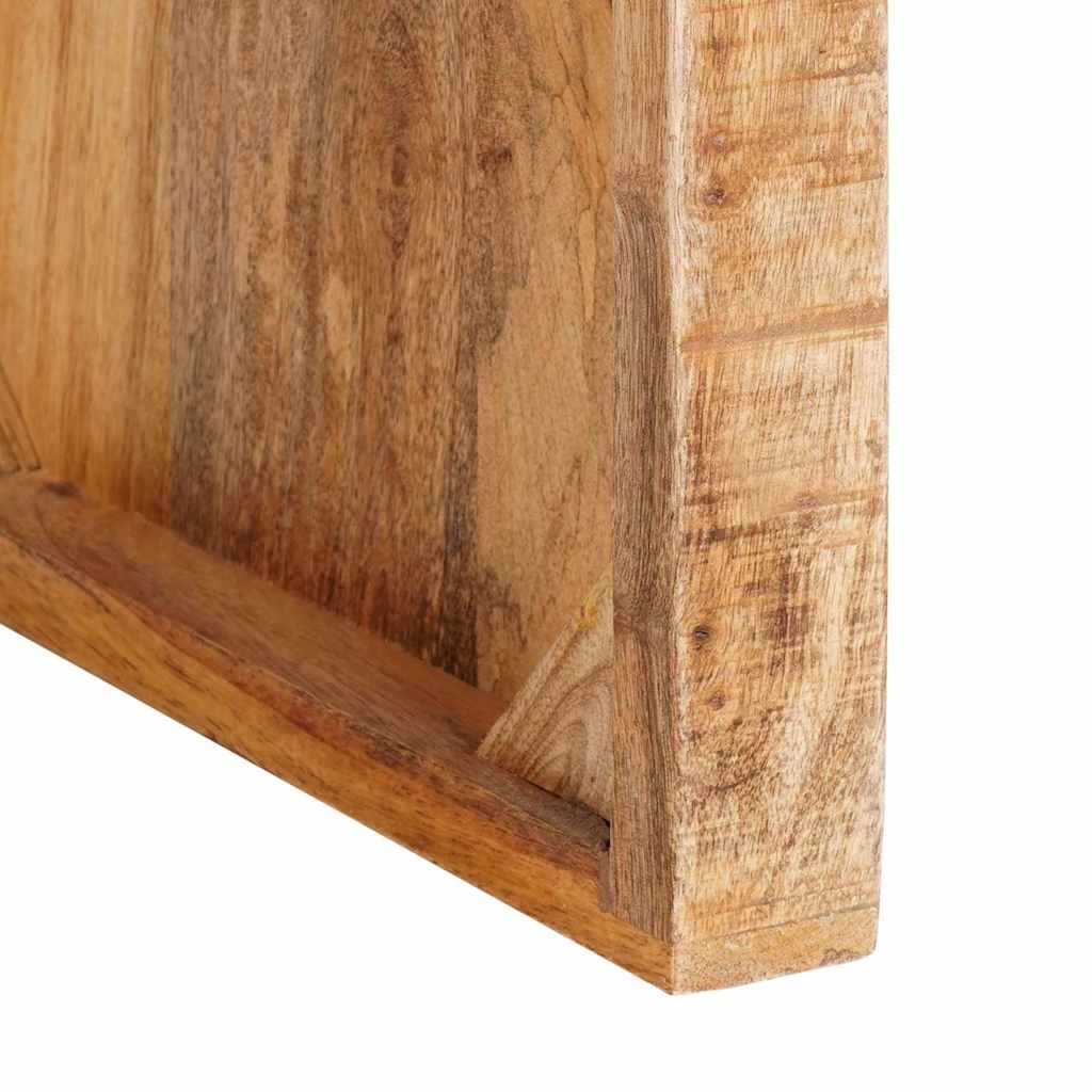 vidaXL End Table Καφέ 60 x 35 x 46 εκ. Στερεό ξύλο μάνγκο