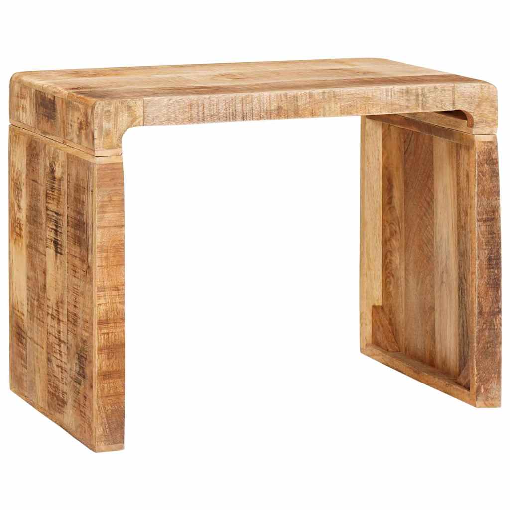 vidaXL End Table Καφέ 60 x 35 x 46 εκ. Στερεό ξύλο μάνγκο