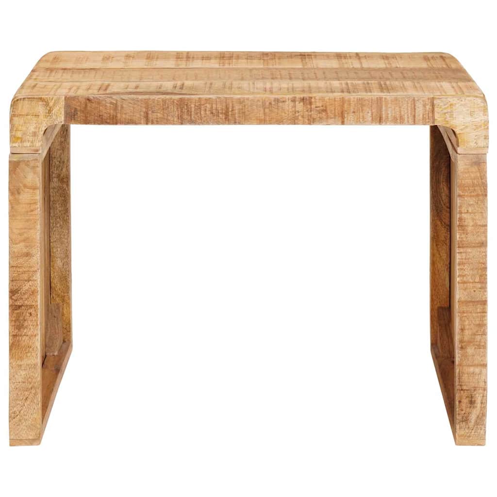 vidaXL End Table Καφέ 60 x 35 x 46 εκ. Στερεό ξύλο μάνγκο
