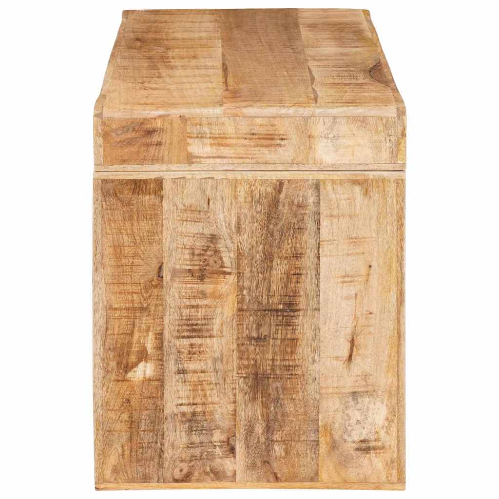 vidaXL End Table Καφέ 60 x 35 x 46 εκ. Στερεό ξύλο μάνγκο