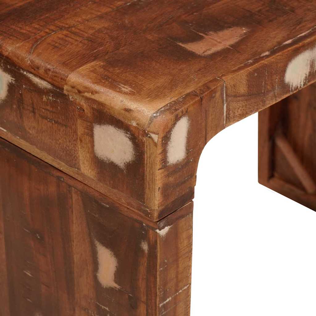 vidaXL End Table 60 x 35 x 45 εκ. Μασίφ ανακυκλωμένο ξύλο