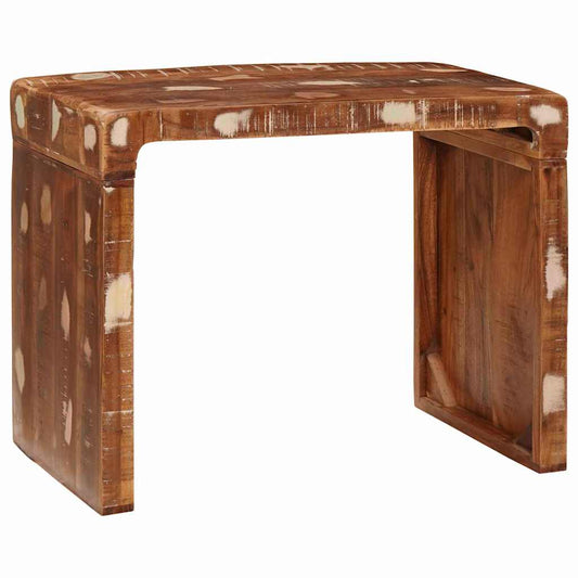 vidaXL End Table 60 x 35 x 45 εκ. Μασίφ ανακυκλωμένο ξύλο