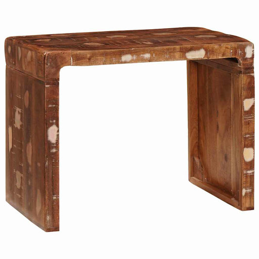 vidaXL End Table 60 x 35 x 45 εκ. Μασίφ ανακυκλωμένο ξύλο