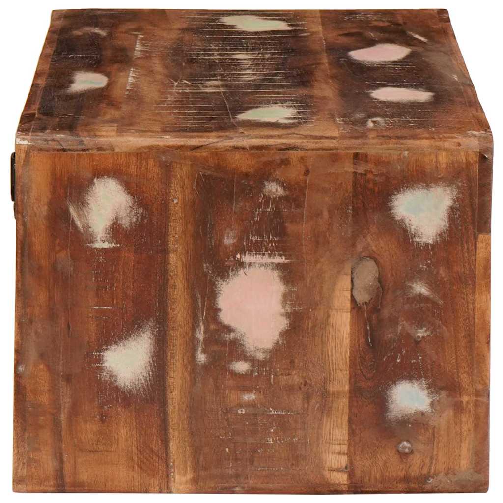 vidaXL Κομοδίνο Καφέ 45 x 30 x 24 εκ. Στερεό Ανακτηθέν Ξύλο