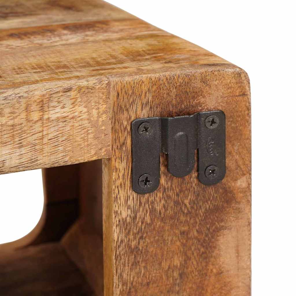 vidaXL Κομοδίνα 45 x 30 x 24 εκ. Μασίφ ξύλο μάνγκο