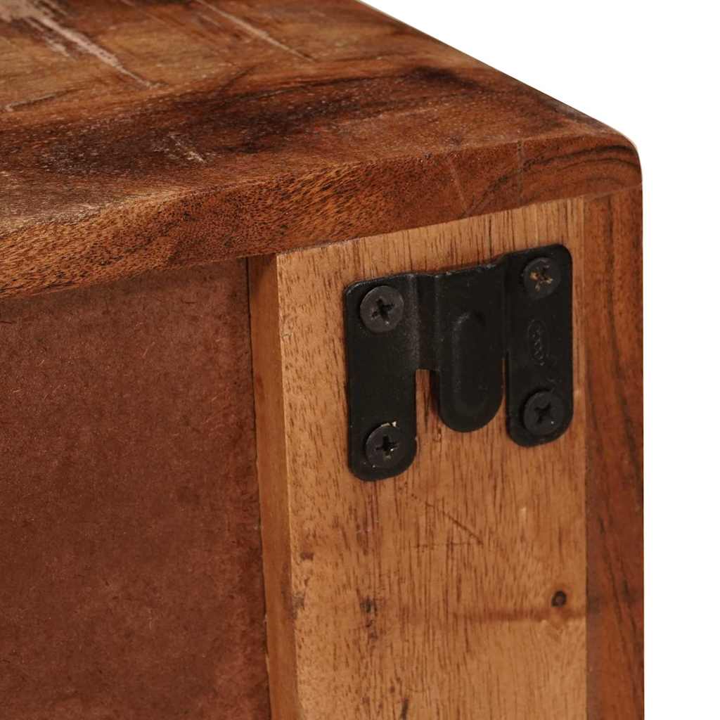 vidaXL Τοίχου Πλευρικό Ντουλάκι με συρτάρι Πολύχρωμο 40 x 30 x 36 εκ.