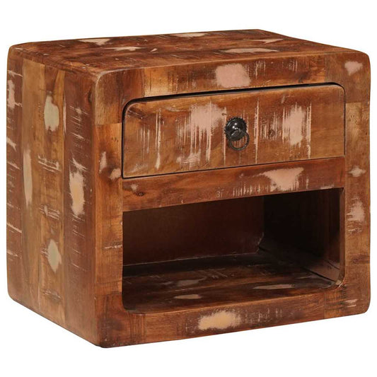 vidaXL Τοίχου Πλευρικό Ντουλάκι με συρτάρι Πολύχρωμο 40 x 30 x 36 εκ.