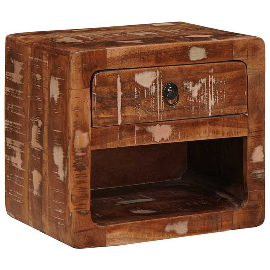 vidaXL Τοίχου Πλευρικό Ντουλάκι με συρτάρι Πολύχρωμο 40 x 30 x 36 εκ.