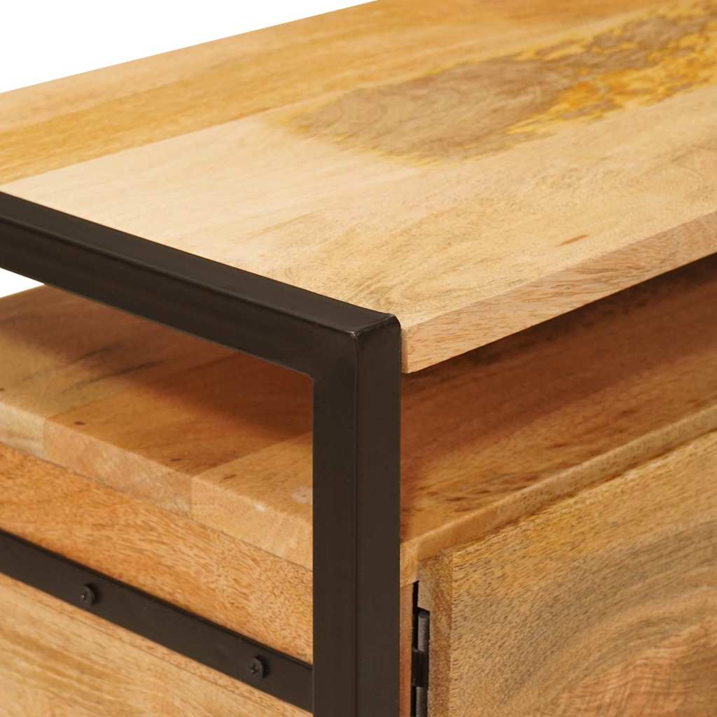 vidaXL Ντουλάπες Αποθήκευσης Καφέ 110 x 30 x 40 cm Στερεό ξύλο μάνγκο